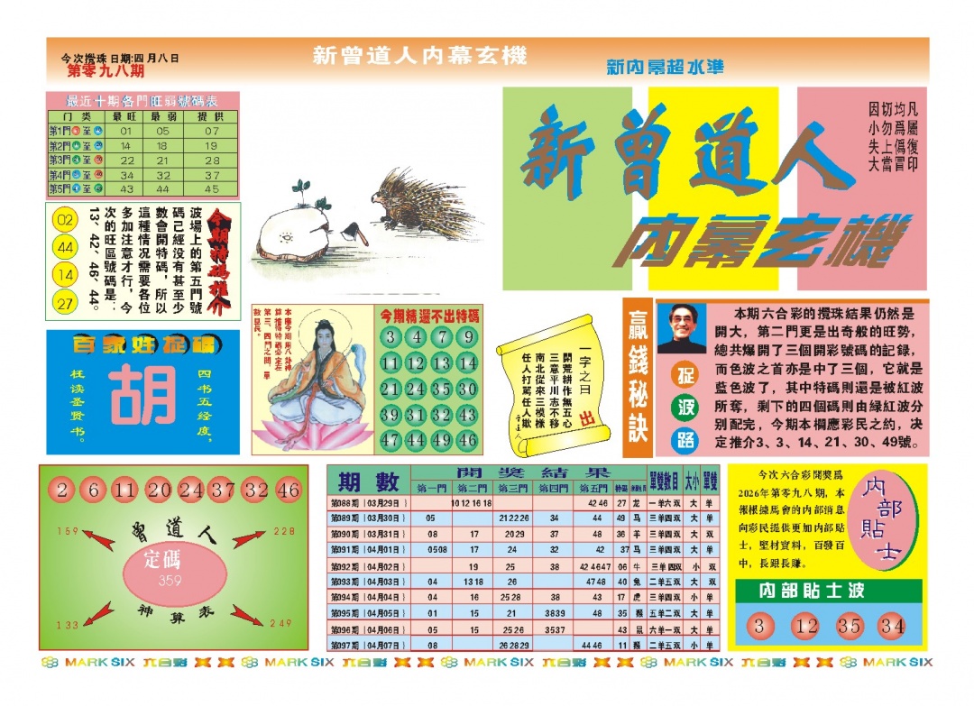 098期新曾道人内幕A[图]